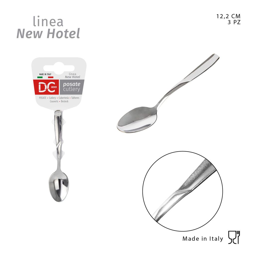 DC CASA  SERVNEW HOTEL 18/C CUCCH.CAFFE 12.2CM 3PZ