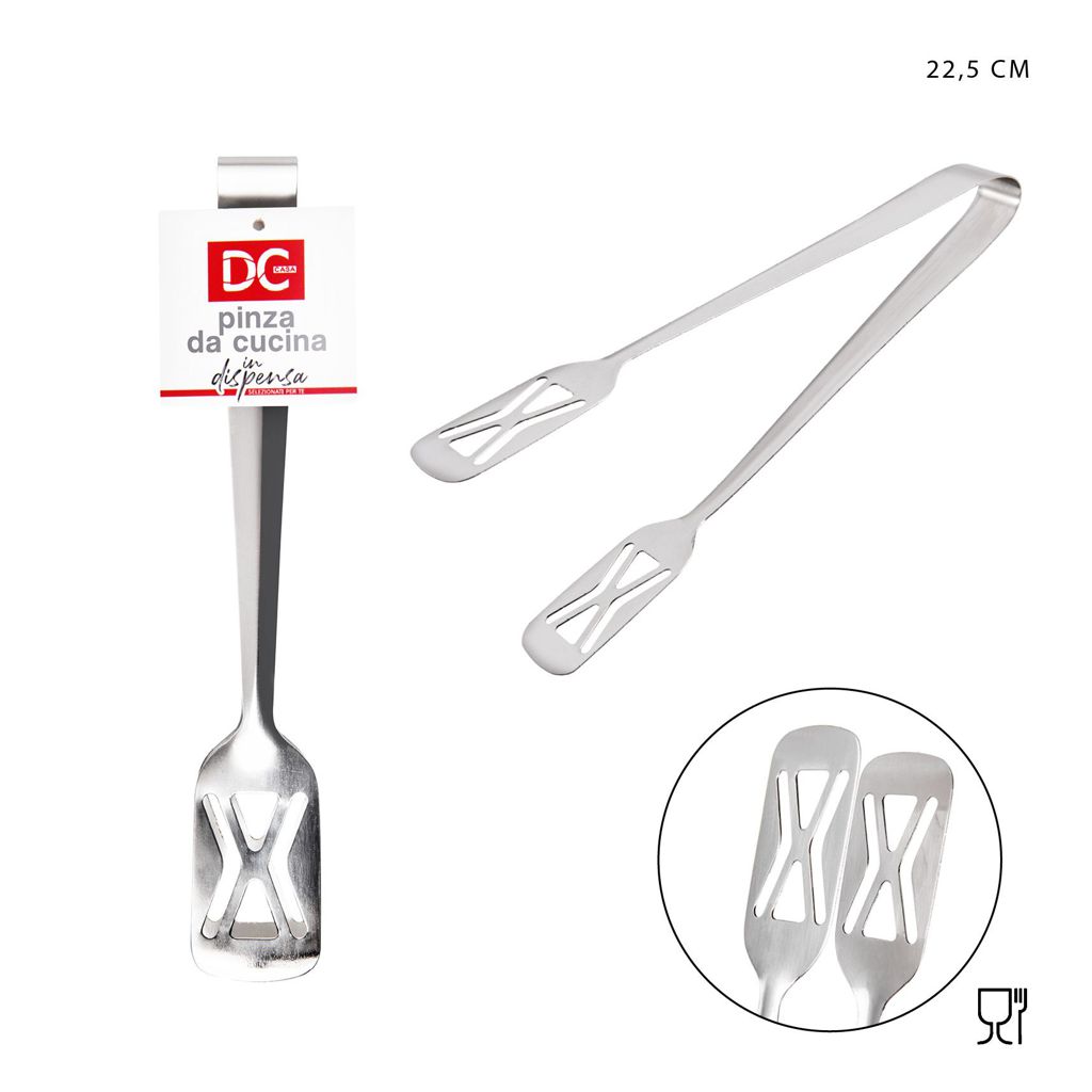 DC CASA  PINZA INOX 22.5CM