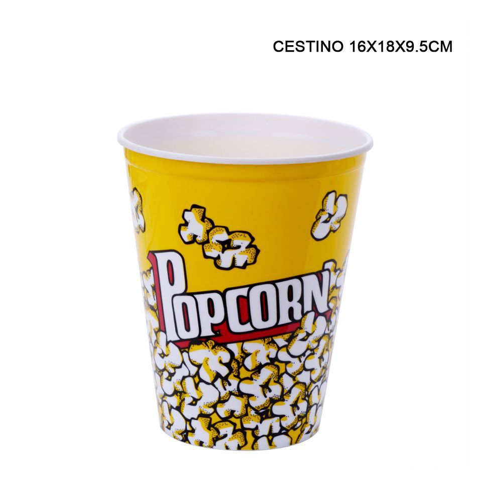 DC CASA CESTINO POP CORN 16X18X9.5CM