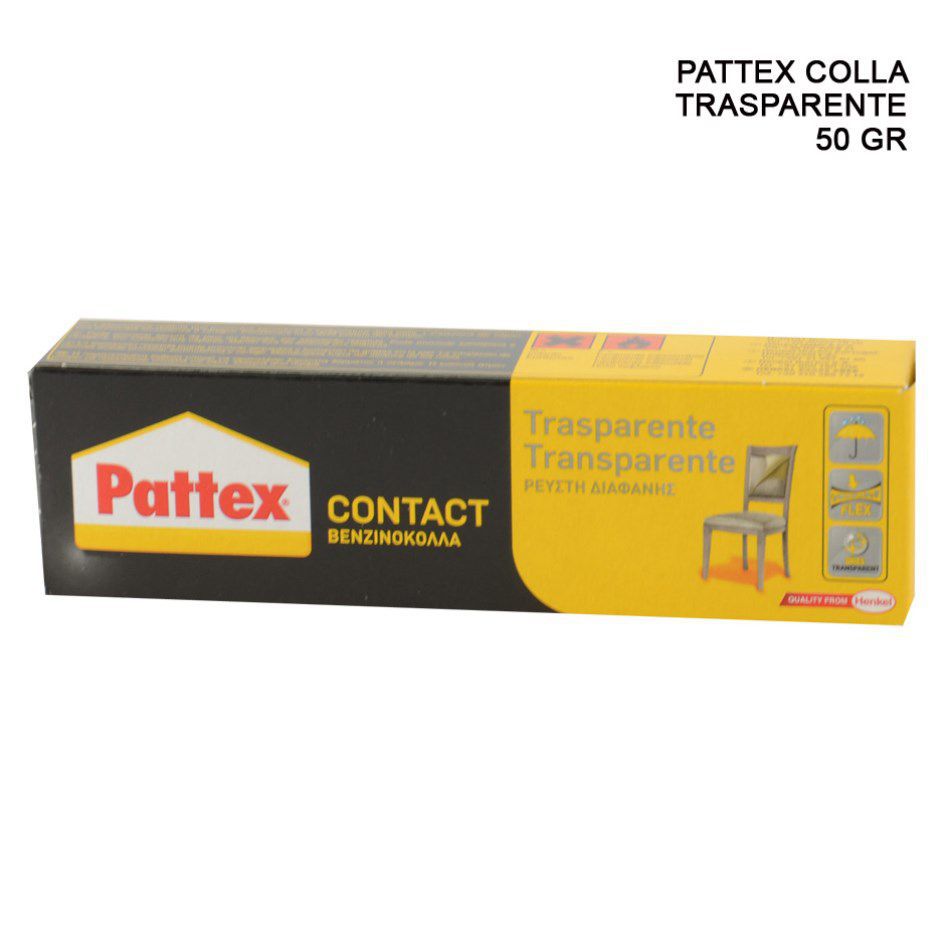 PATTEX CONTACT COLLA TRASPARENTE 50G